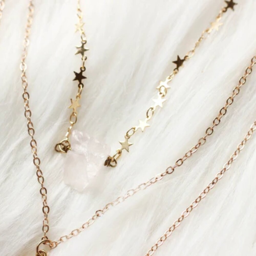 Bohindie Stream "See you in a dream" choker layer necklace. Like New! - Picture 4 of 5